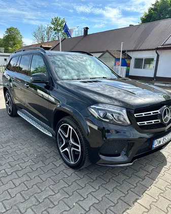 łódzkie Mercedes-Benz GLS cena 199900 przebieg: 168272, rok produkcji 2017 z Wieluń